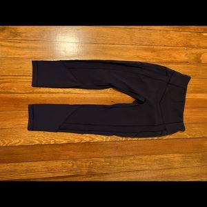 lululemon navy all the right places (i think) leggings. size 6.